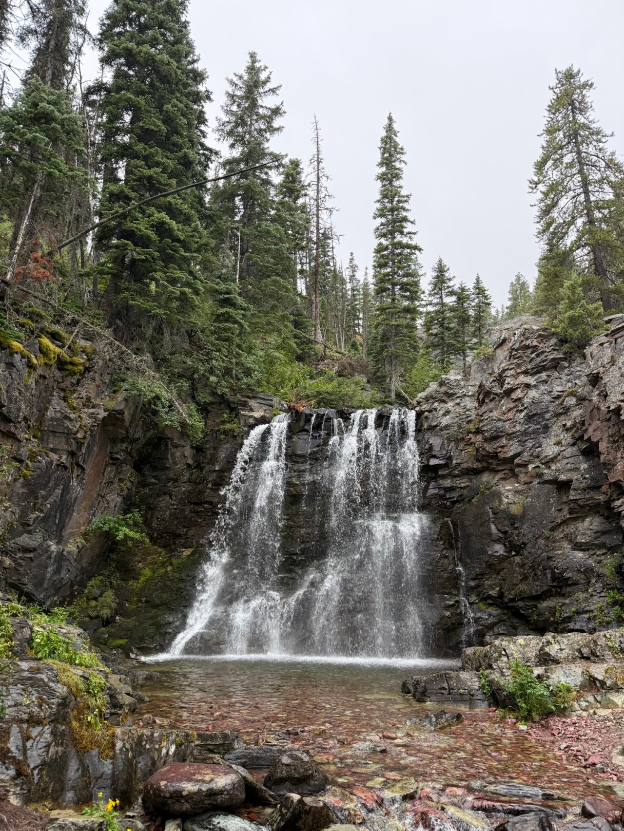 Hiking to Rockwell Falls in the&nbsp;Rain